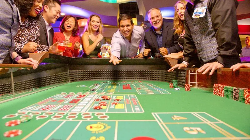 Modern player surrounded by glowing neon casino icons and flowing digital effects, capturing the energetic CrownBD vibe in Bangladesh